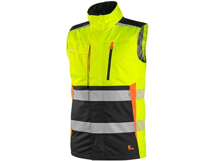 Vesta CXS BENSON, výstražná, zateplená, žluto-černá, vel. L